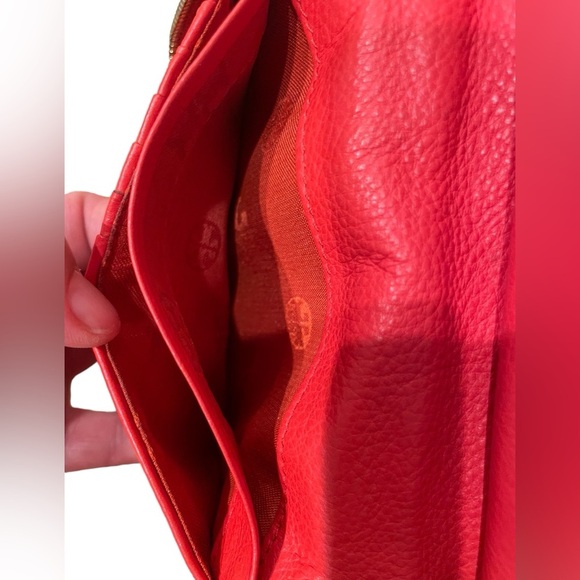 Tory Burch Red Zip Wallet - Picture 9 of 10